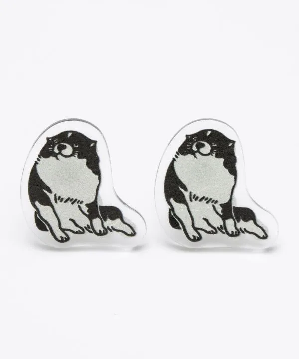 UKIYOE Animal Clip Earrings