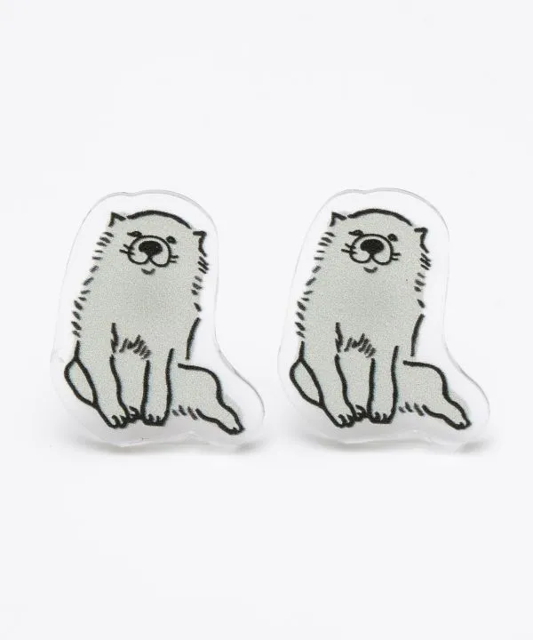 UKIYOE Animal Clip Earrings