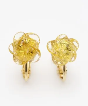 UME Glass Clip Earrings