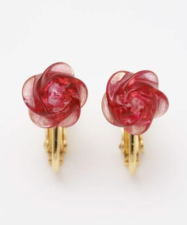 UME Glass Clip Earrings