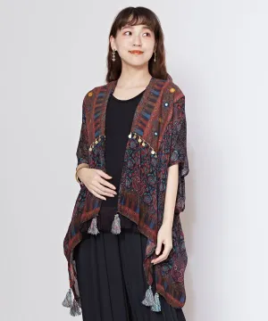 UV Protection Bohemian Kimono Cardigan