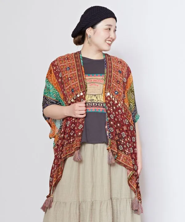 UV Protection Bohemian Kimono Cardigan