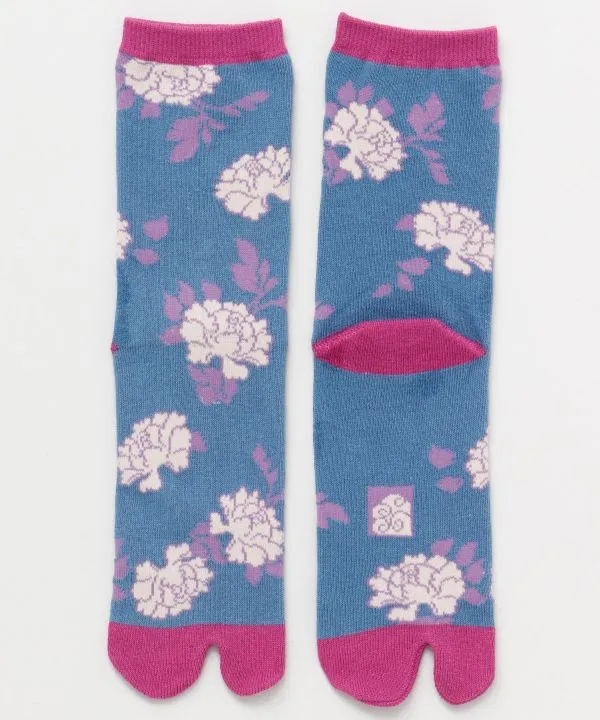 White Peony TABI Socks 23??25cm