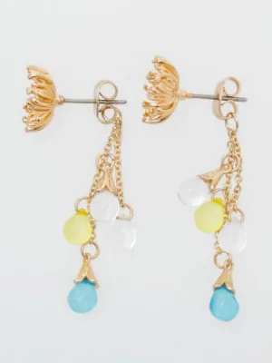 Winter Flower Dew Earrings