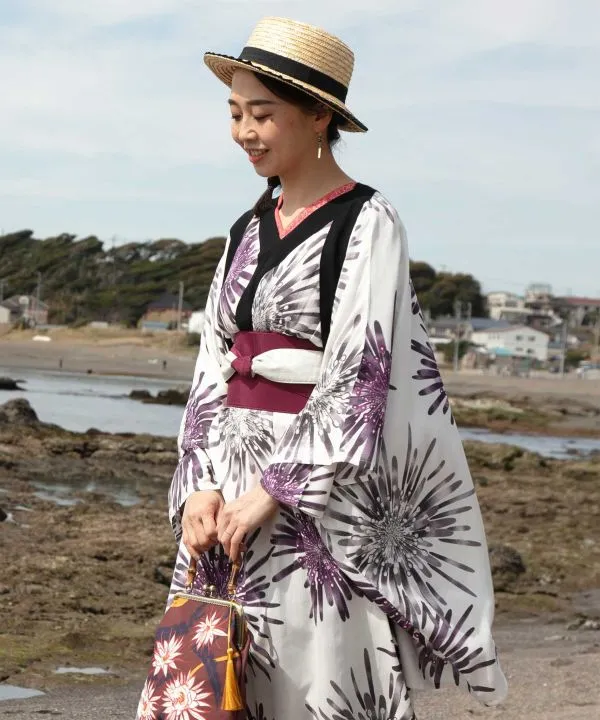 YOI-HANABI Haori Kimono